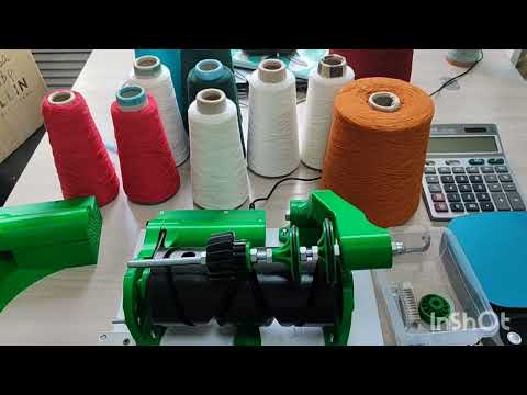 Видео: Моталка  для пряжи ,,Коверshop 5-545"  моя незаменимая помощница в работе.