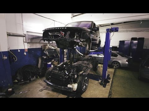 Видео: "Счастливый"владелец Range Rover Sport.