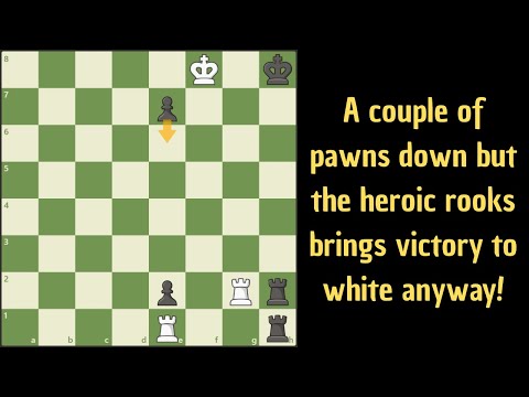 Видео: Ход белых. Сможете ли вы найти выигрышный план?