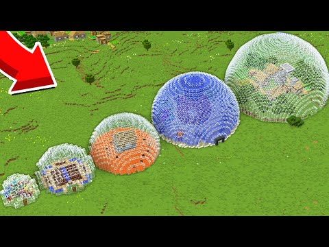 Видео: МАЙНКРАФТ НО Я НАШЕЛ КУПОЛ ВСЕХ РАЗМЕРОВ Minecraft Топовский