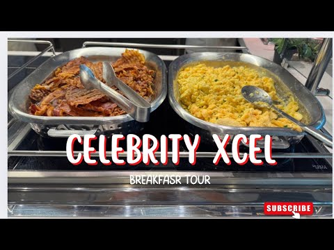 Видео: Завтрак в Celebrity Xcel | Экскурсия по кафе Oceanview, кафе Al Bacio и ресторану Cosmopolitan