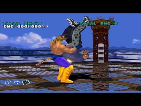 Видео: Приемы Теккен 3 (Кинг II-King II)