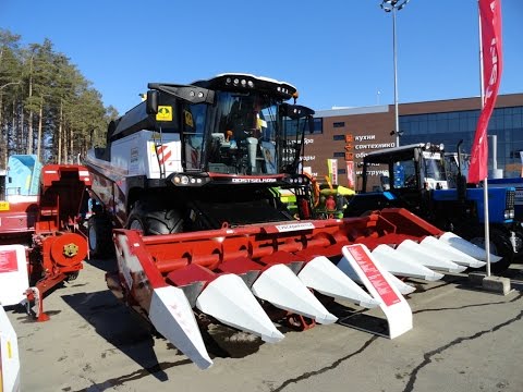 Видео: RSM-161 - новинка  РОСТСЕЛЬМАШ. Комбайн нового уровня! Обзор 2017