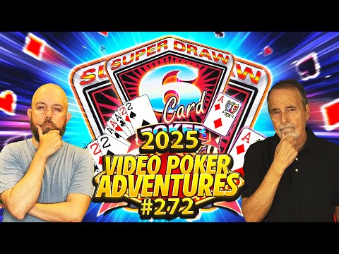 Видео: Победы в последнюю минуту спасают положение | Видеопокер Super Draw 6 Card