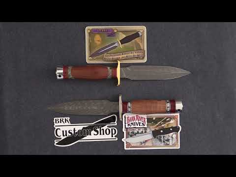 Видео: Bark River Custom Nichols Black Boomerang Sicarii-обзор и небольшой экскурс в историю.