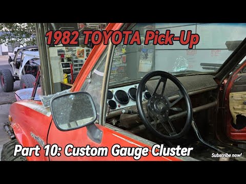 Видео: Toyota Pickup 1982 года | Приборы