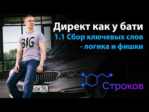 Видео: 1.1 Логика подбора ключей для Яндекс Директа | Суть и смыслы