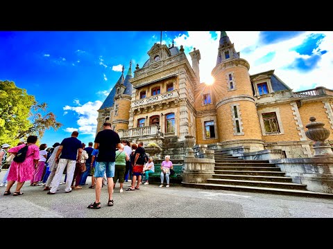 Видео: МАССАНДРОВСКИЙ ДВОРЕЦ-Это ШЕДЕВР Архитектуры!Набережная Ленина!Крым Ялта 2023