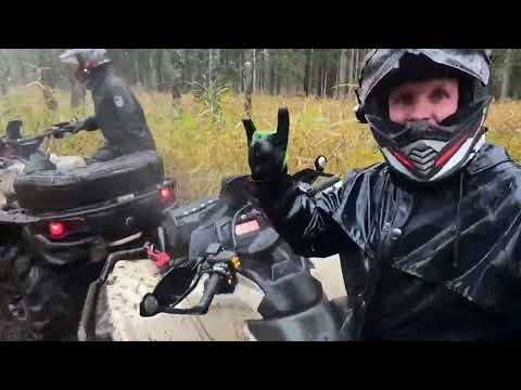 Видео: Удлинили  тропу!  ;) BRP XMR1000r VISKO4lock.