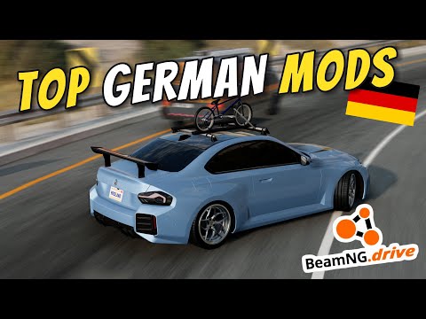 Видео: Лучшие немецкие моды для BeamNG Drive | Моды машин и карт
