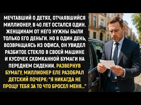 Видео: Мечтавший о детях, отчаявшийся миллионер, в 40 лет остался один  Женщинам от него нужны были толь