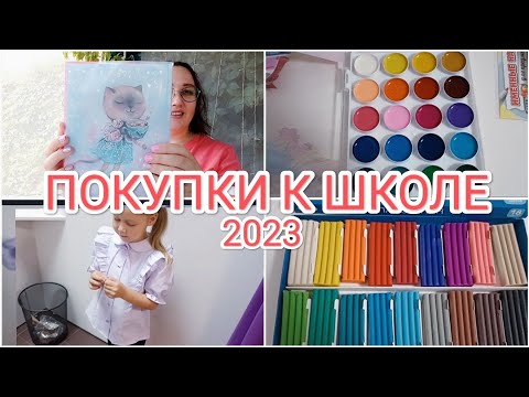 Видео: ПОКУПКИ В 1 КЛАСС👩‍🎓КАНЦЕЛЯРИЯ ДЛЯ ШКОЛЫ📚