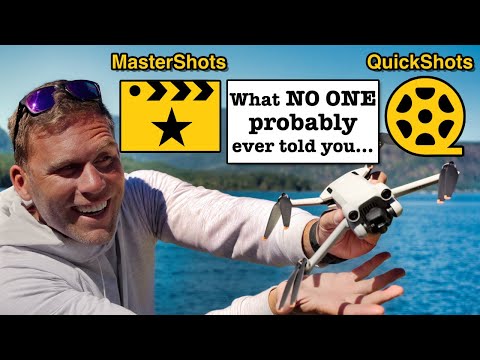 Видео: QuickShots или MasterShots — какой из них выбрать? DJI Mini 4 Pro / DJI Mini 3 Pro