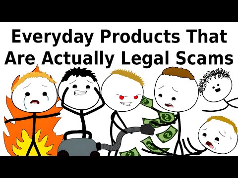 Видео: Товары повседневного спроса, которые на самом деле являются легальным мошенничеством