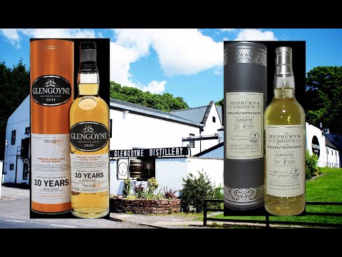 Видео: SCOTCH WHISKY. GLENGOYNE 10Y.O. 40% ABV & GLENGOYNE 7 Y.O. 46% ABV ОТ HEPBURN'S CHOICE.
