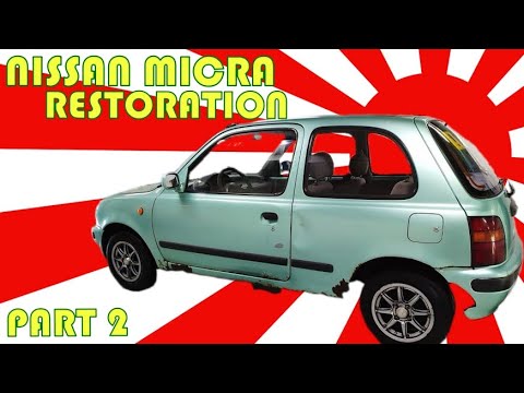 Видео: Купил за 30.000р Nissan Micra k11 [часть 2] / Nissan Micra restoration [part 2]