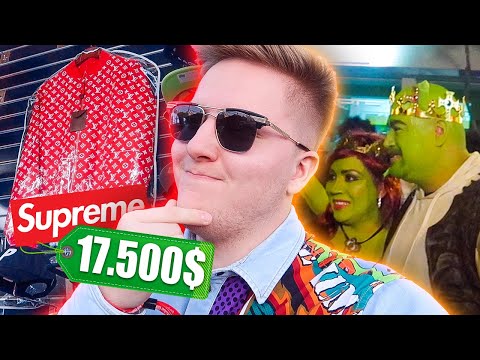 Видео: ХЭЛЛОУИН В ЛОС-АНДЖЕЛЕСЕ И SUPREME ЗА 17.500 $