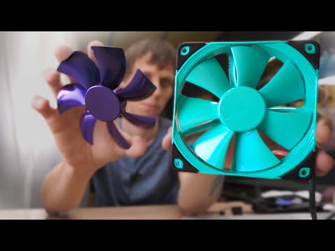 Видео: КРАСИМ ВЕНТИЛЯТОРЫ для ПК. Что с ними стало?