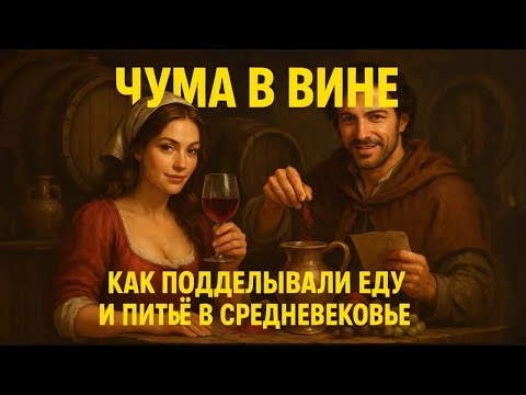 Видео: «ЧУМА В ВИНЕ» — как подделывали еду и питьё в Средневековье