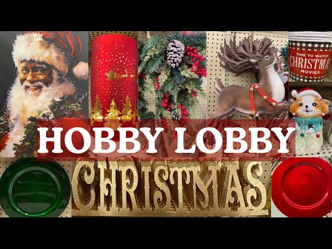 Видео: 🔥Рождественская посуда и декор от HOBBY LOBBY! ВСЕ НОВЫЕ! 🔥 #рождество
