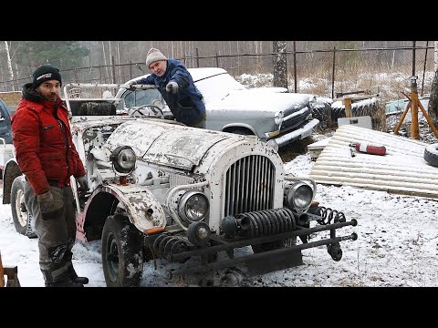 Видео: «Бугатти» 50 лет без движения! Она будет как новая!