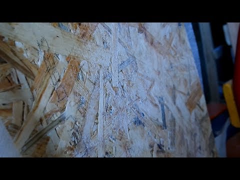 Видео: Осб плита обои.Грунтовка осб