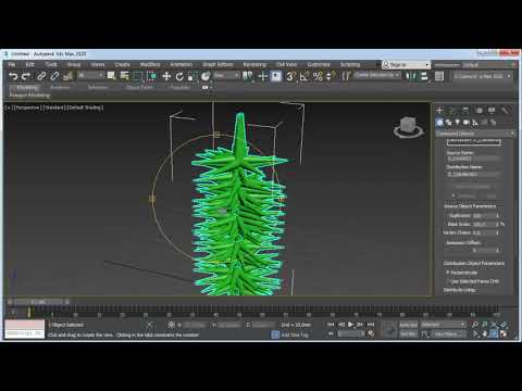 Видео: ТехРис. Работа в программе 3ds max. Новогодняя композиция (урок 1)