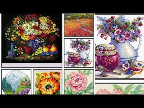 Видео: ЛЕТНИЕ СТАРТЫ/ ИТОГИ МАЯ/Вышито 21 400ХХ/Показываю 13 работ😊/вышивка крестом