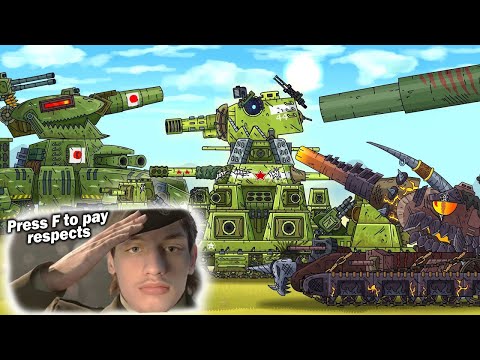 Видео: КВ-44 VS Японская Дора и Мефистополь - Реакция на Gerand - Мультики про танки геранд анимация мульт