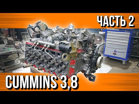Видео: CUMMINS 3,8///СБОРКА
