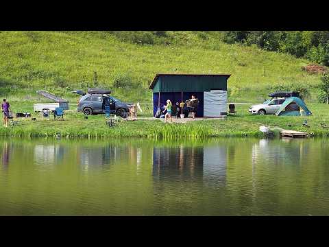 Видео: Рыбалка с ночевкой! ВЕЛИКАНЫ КЛЮЮТ ПОСЛЕ ШТОРМА!