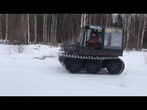 Видео: Вездеход Добрыня. Начало весны