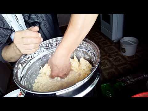 Видео: маслобойка в процессе