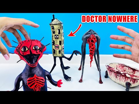 Видео: ДОКТОР НОУВЕР💀Вареный (The Boiled One Plush), Домоход и Melting Bath ✅ Лепим Творения Doctor Nowhere