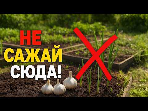 Видео: Не Сажайте Чеснок на Эти Грядки — Потом Пожалеете!