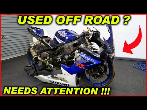 Видео: Восстановление разбитого Suzuki GSXR 1000 2006 года