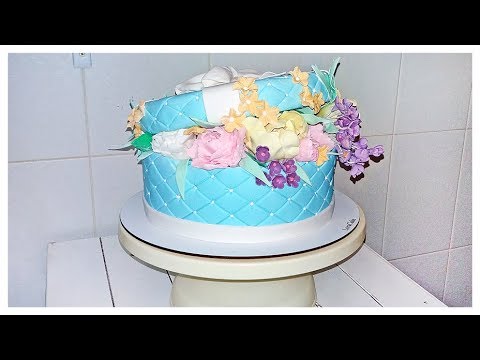 Видео: Торт Коробка С Цветами Тренд 2019! Сборка и Оформление | Cake Box With Flowers