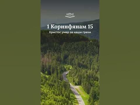 Видео: 1 Коринфянам 15:1-8 современный перевод Библии #Shorts