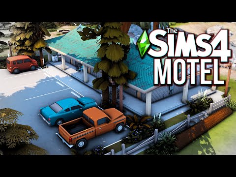 Видео: Мотель в ЛЕСУ - Симс 4 Строительство