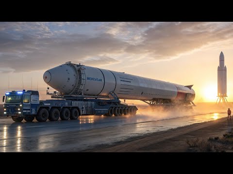 Видео: «🚨Сверхтяжёлый Ракетный Транспортёр — Инженерное Чудо Будущего»