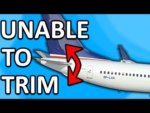 Видео: Boeing 737 не может триммировать!! Видео из кабины пилотов (полный симулятор полета)