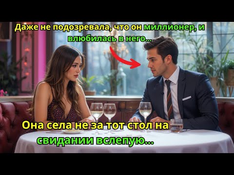 Видео: От случайного свидания вслепую до навсегда: Тайная любовь миллиардера ❤️🎨