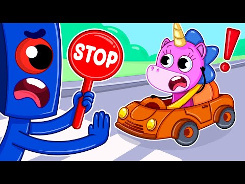 Видео: Стоп! Красный Свет Светофора! ⛔️🚦| Что Такое Светофор и Другие Полезные Мультики 😊| Крошка Мими🦄