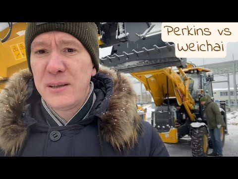 Видео: Сравнили. Perkins vs Weichai в LiuGong CLG777A