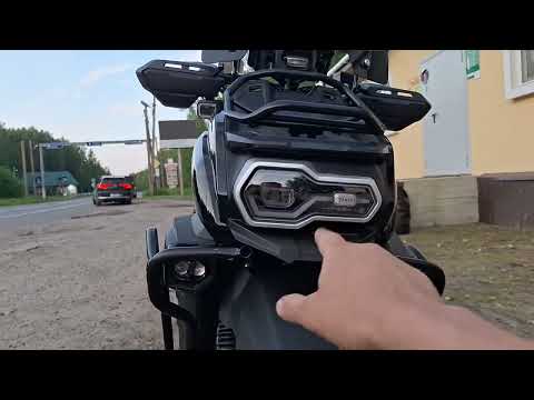 Видео: Инжекторный скутер танк 2025 года с мотором от леопард осака