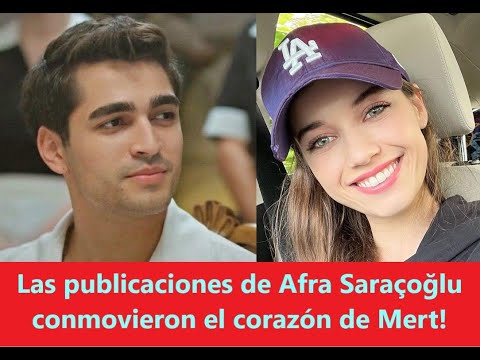 Видео: Посты Афры Сарачоглу тронули сердце Мерта!