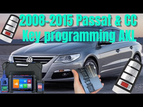 Видео: Программирование ключей VW Passat 2008-2015 (AKL) с помощью Autel IM608