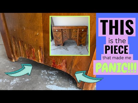 Видео: Моя самая сложная работа на сегодняшний день — реконструкция буфета в стиле ар-деко 1920-х годов 😅