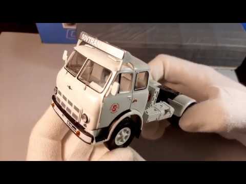 Видео: МАЗ-504в. Совтрансавто. Переделанный "блондин". Моя конверсия. 1:43.