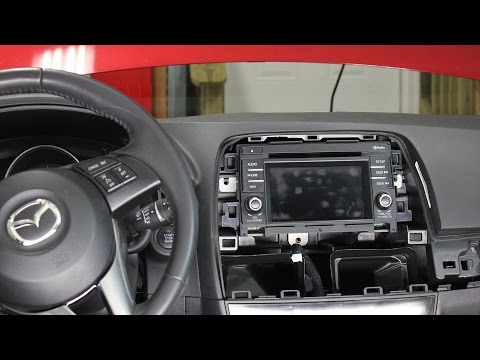 Видео: Mazda CX-5 Стерео | Радио | Аудиосистема | Снятие и установка (2013+)